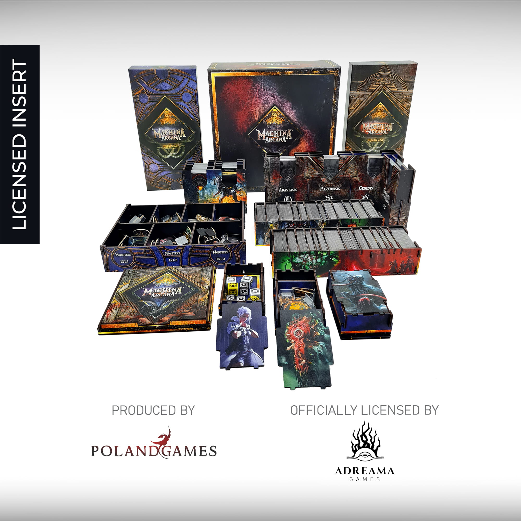 e-Raptor: Insert for Machina Arcana + expansions (UV Print)
