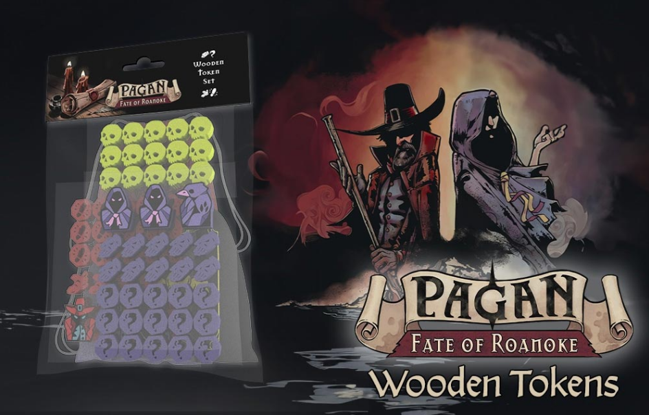 Pagan: Tajemnica Roanoke - drewniane znaczniki