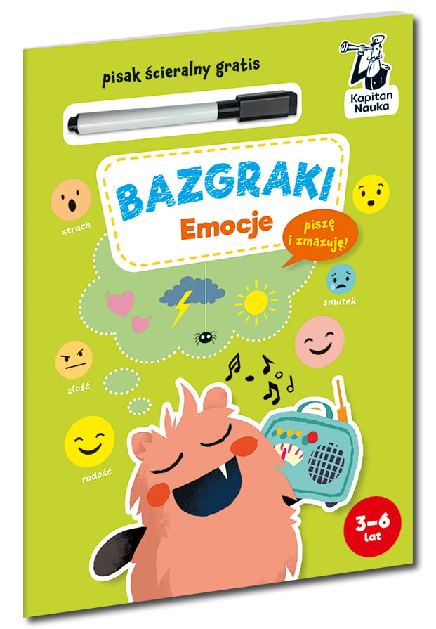 Kapitan Nauka: Bazgraki - Emocje