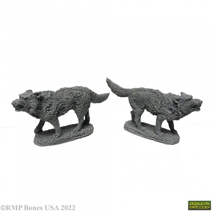 Reaper Miniatures: Dire Wolves