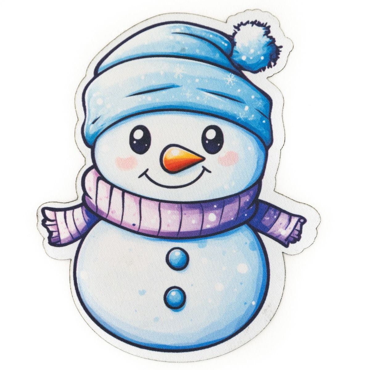 Cup coasters - Snowman (4 pcs.)