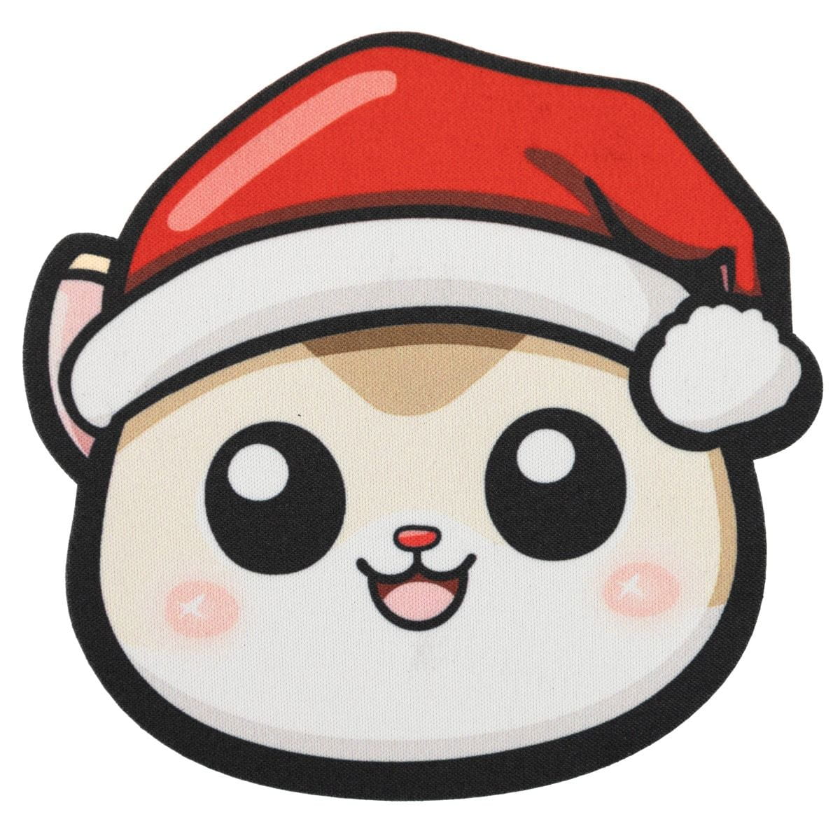 Cup coasters - Santa Claus cats (4 pcs.)