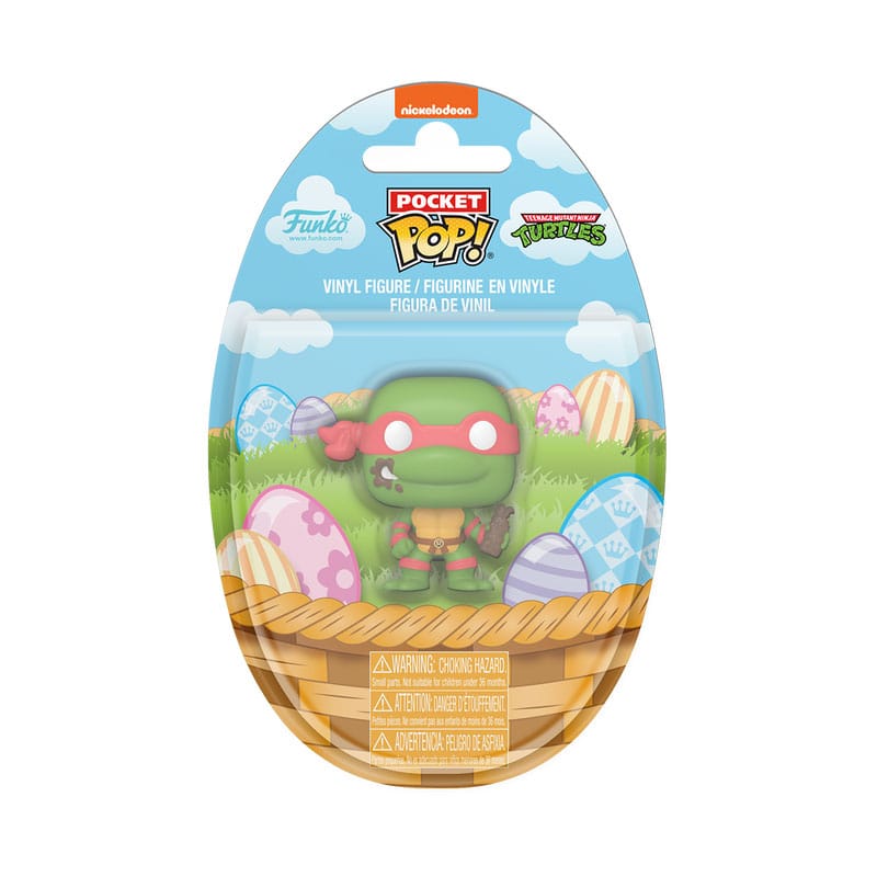 Funko Pocket POP: Teenage Mutant Ninja Turtles - Easter Raphael 4 cm