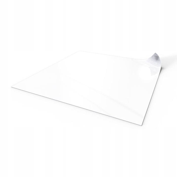 Dry Erase Mat: 80x80 cm without mesh - White