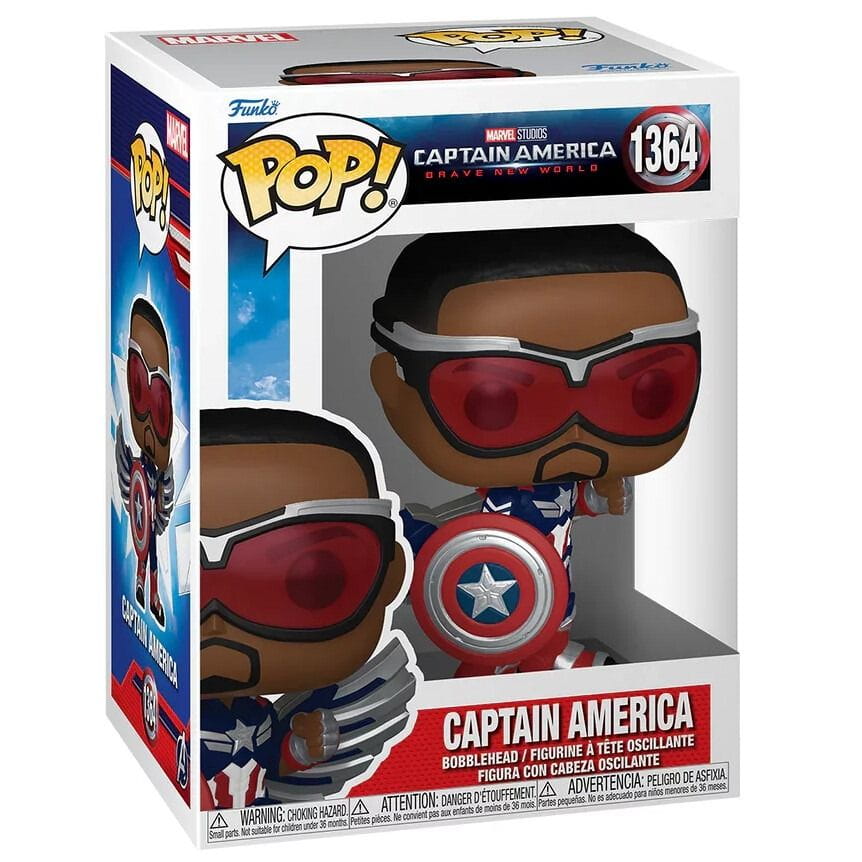 Funko POP Marvel:  Captain America - Brave New World