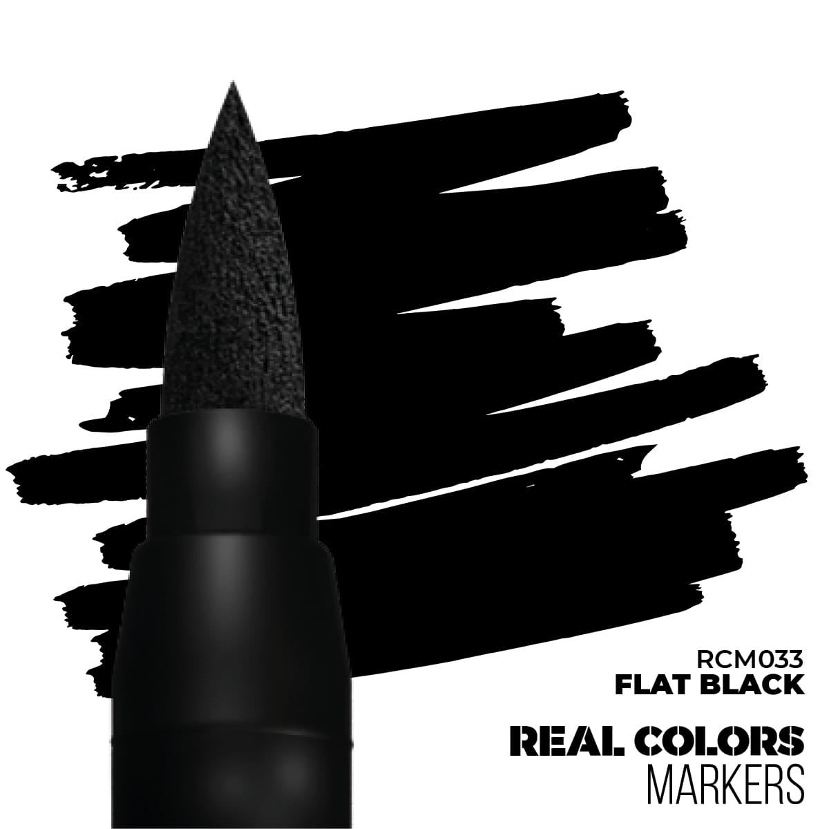 AK Interactive Marker RCM-033 Flat Black