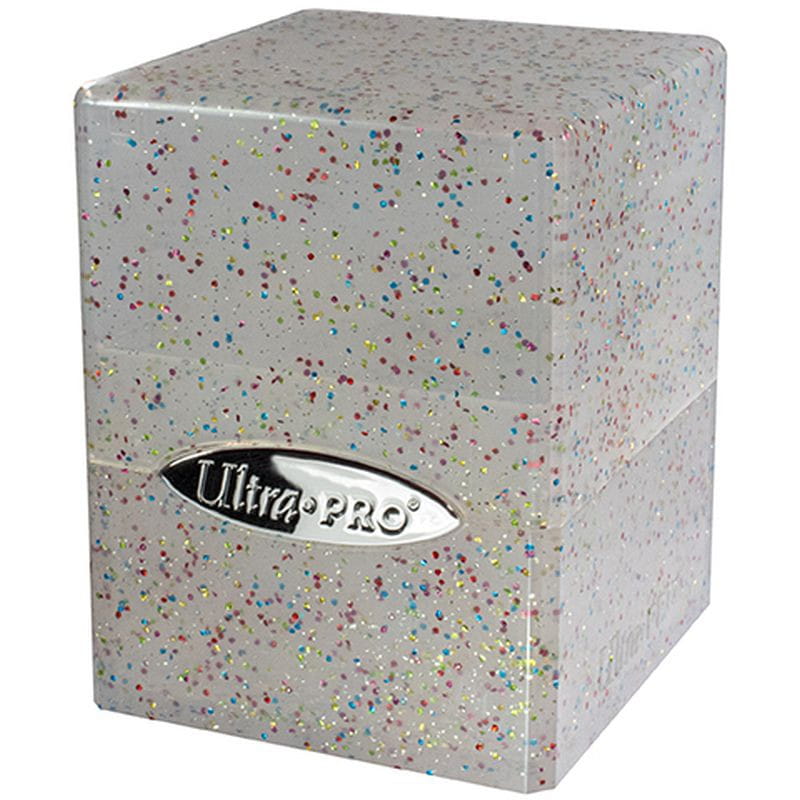 Ultra-pro Satin Cube card box - glitter clear