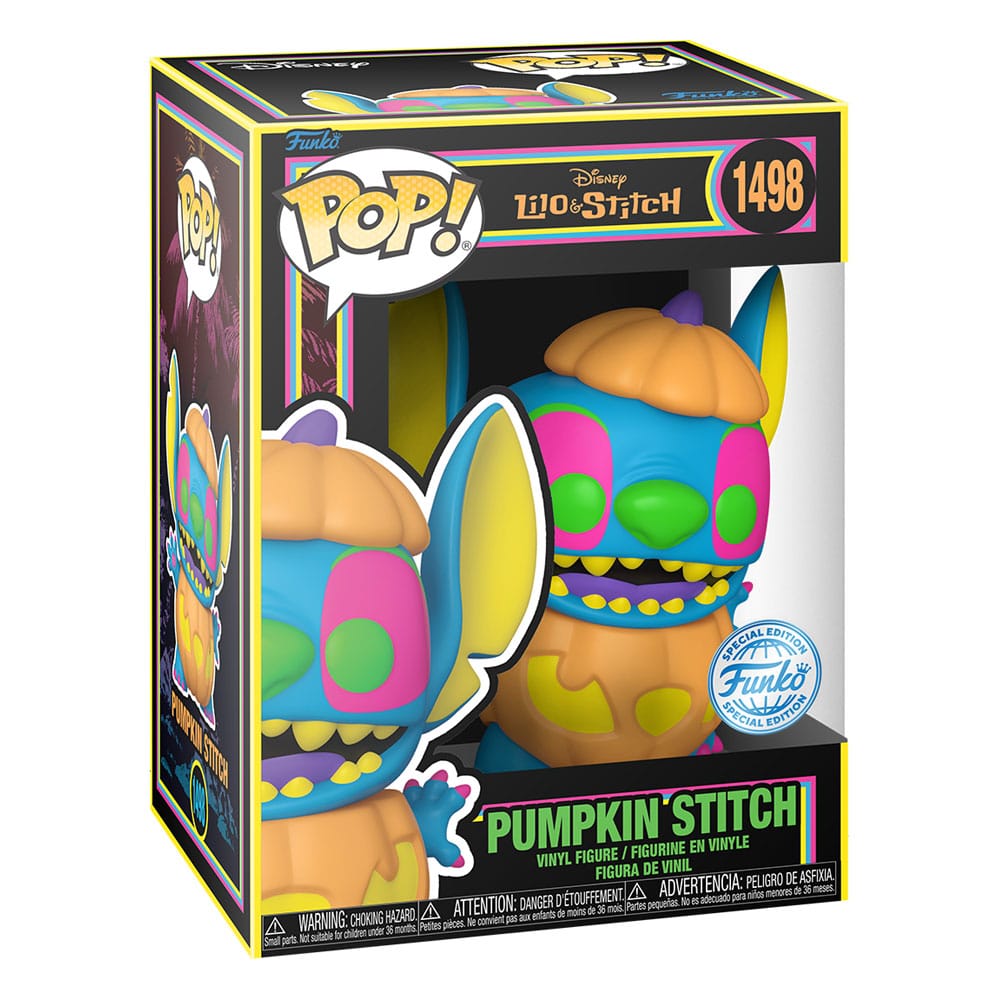 Funko POP Lilo & Stitch - Blacklight Pumpkin Stitch