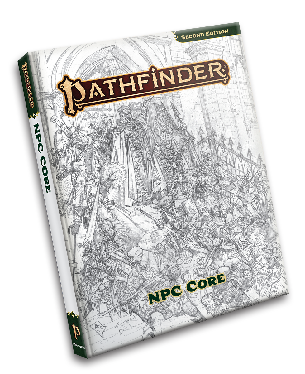 Pathfinder RPG: NPC Core Sketch Cover