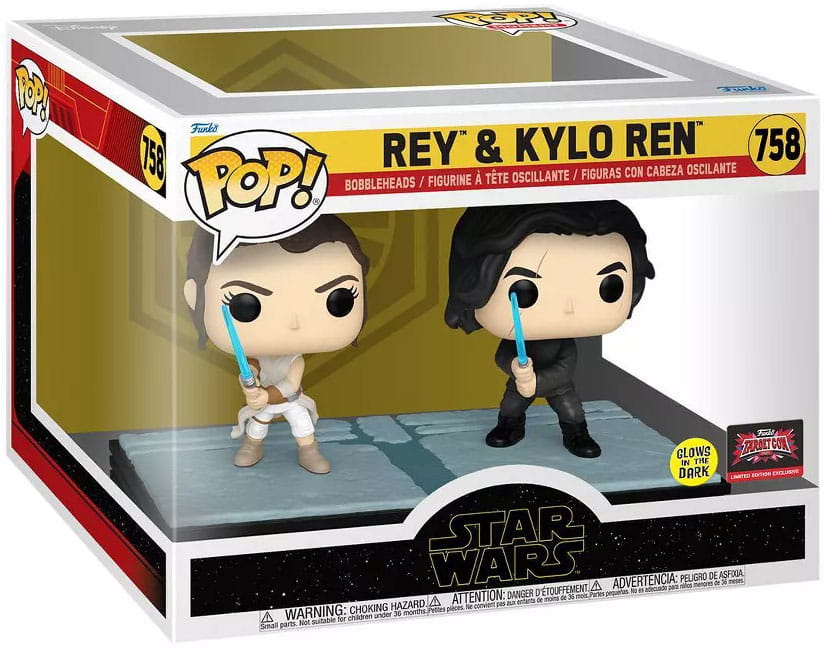 Funko POP Star Wars - 2-Pack Kylo & Rey