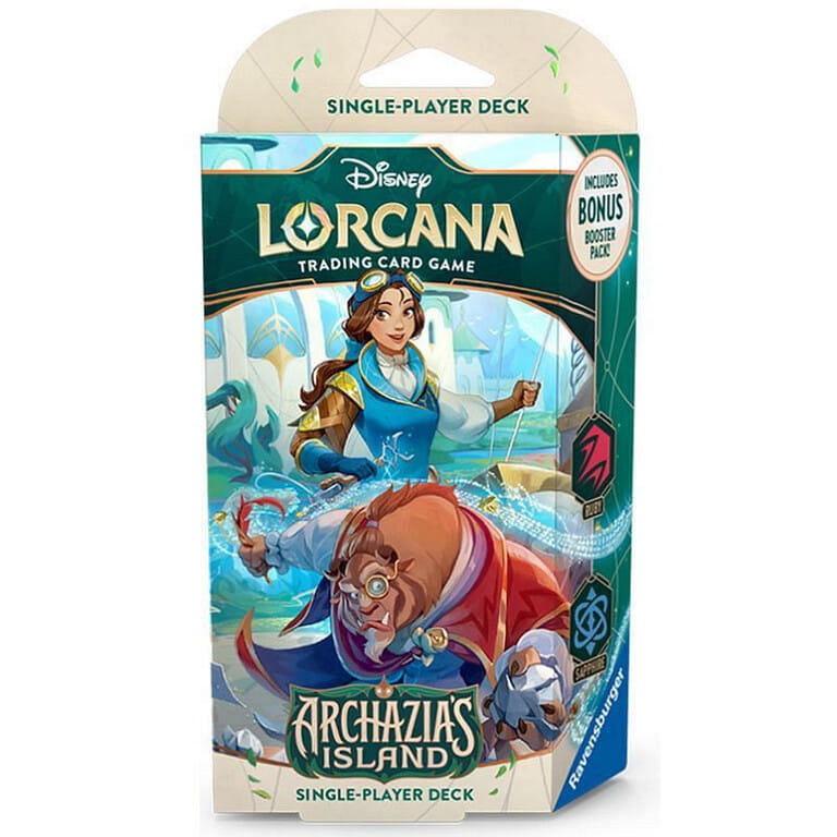 Disney Lorcana TCG: Archazia's Island - Ruby & Sapphire Starter Deck