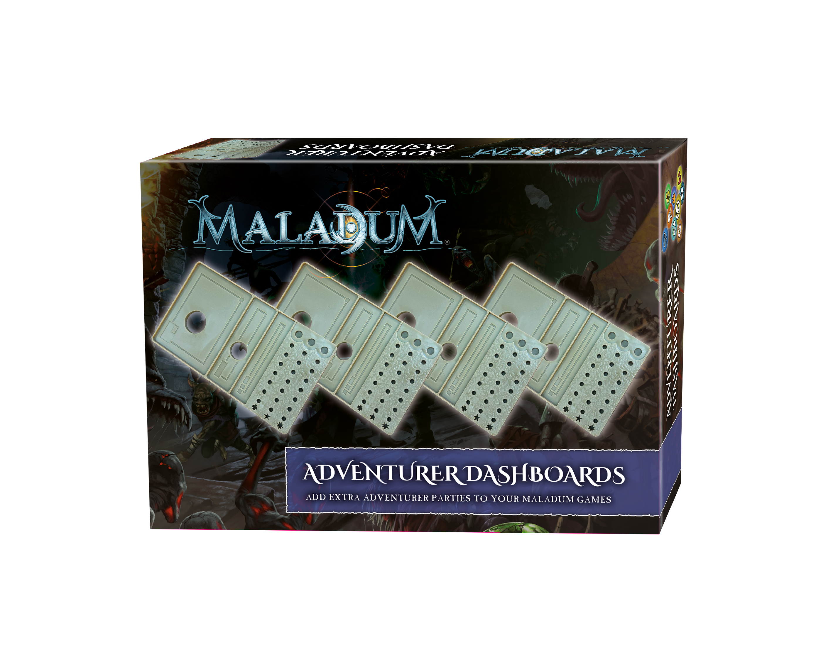 Maladum: Adventurer Dashboards