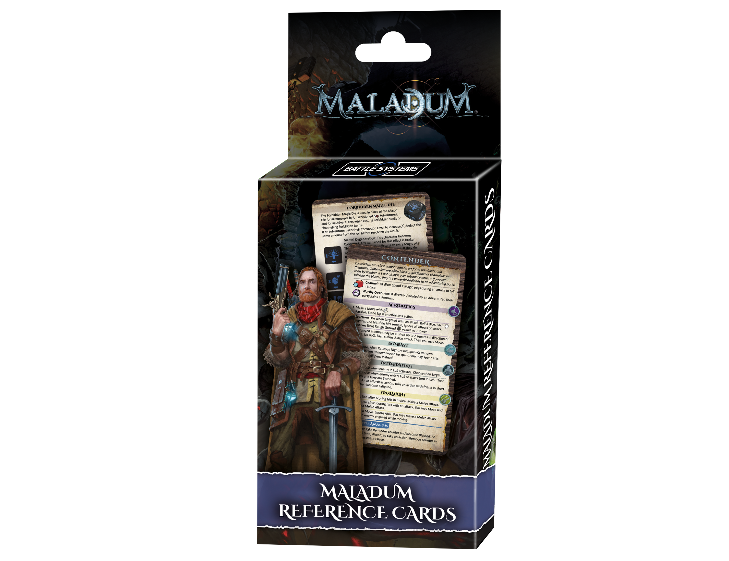 Maladum: Reference Cards