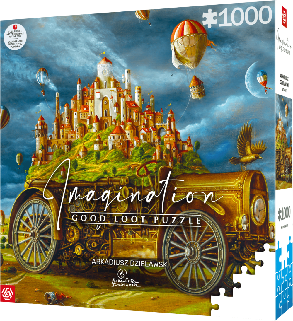 Puzzle 1000 Arkadiusz Dzielawski: Wielka Przeprowadzka