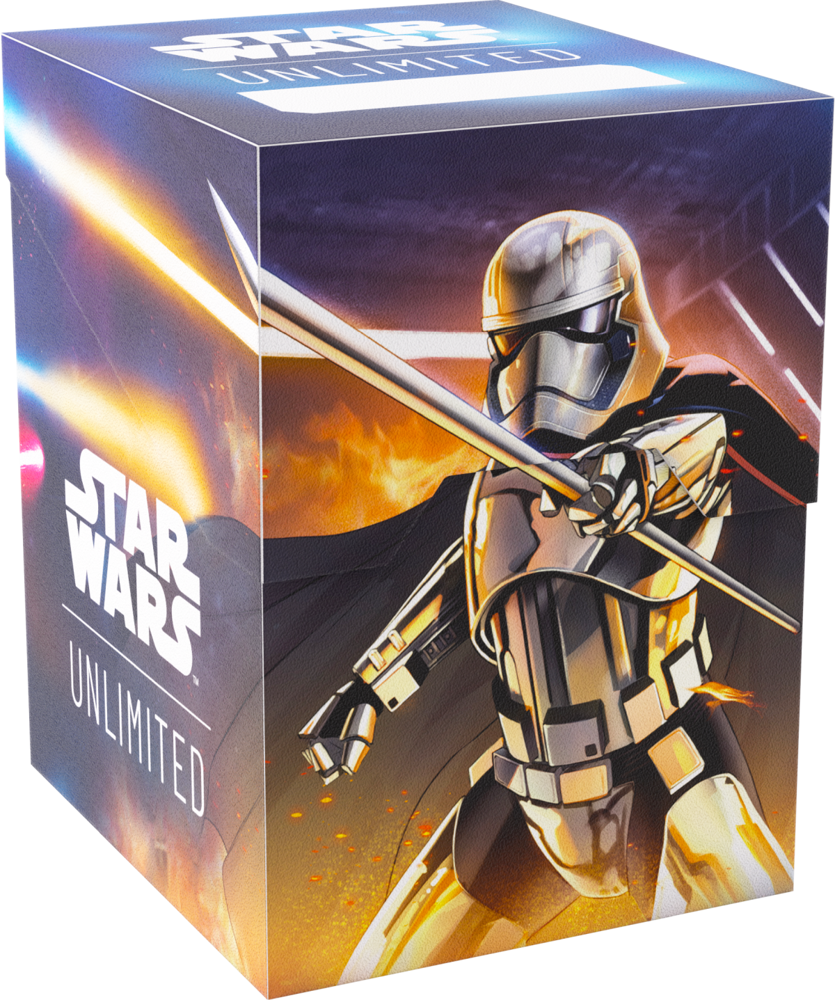Pudełko na karty Gamegenic Star Wars Unlimited: Soft Crate - Captain Phasma / Stormtrooper
