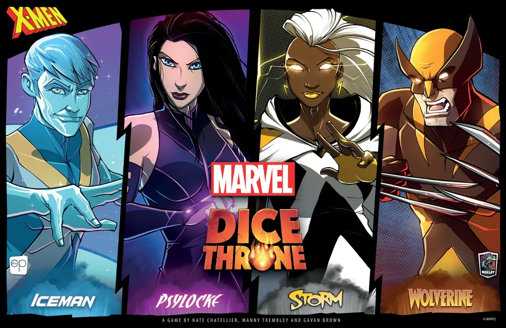 Marvel Dice Throne: Box 1 - Iceman v. Psylocke v. Storm v. Wolverine (edycja angielska)