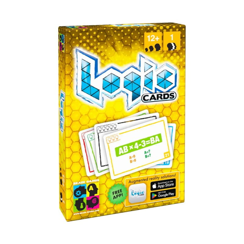 Logic Cards Yellow - Brain Games (edycja polska)