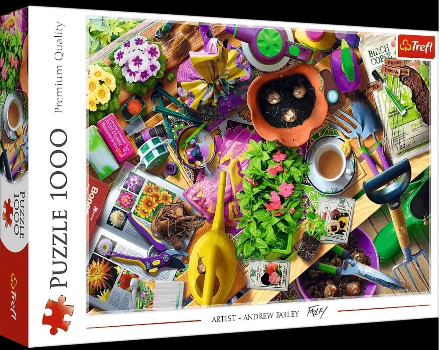 Puzzle 1000 Porządki w ogrodzie