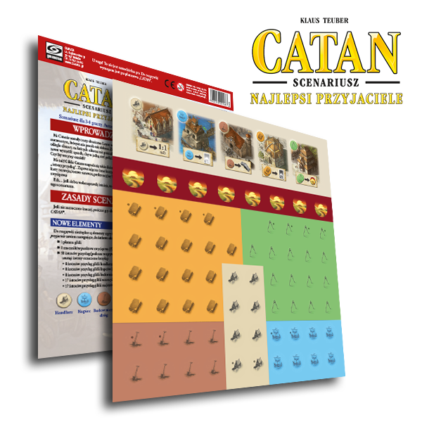 Catan - scenariusz Najlepsi Przyjaciele