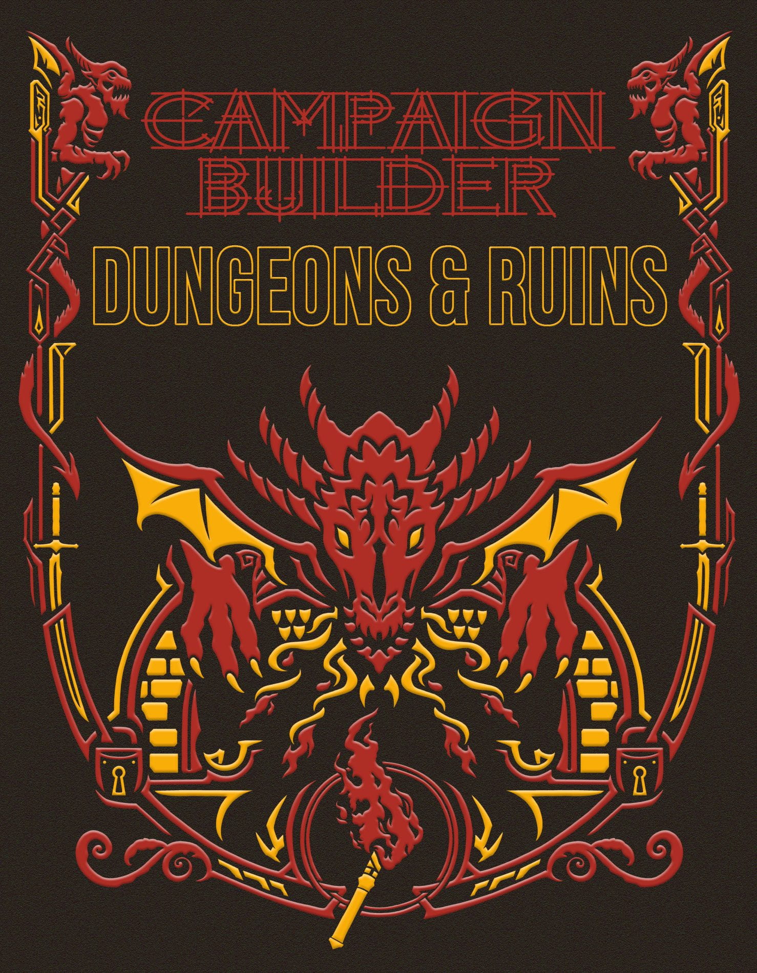 Campaign Builder RPG 5E - Dungeons And Ruins - Limited Edition (Hardcover)