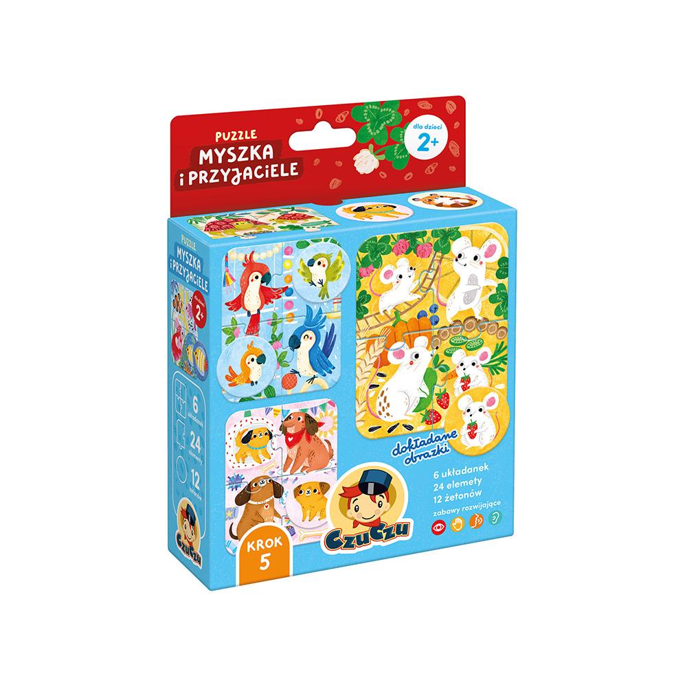 CzuCzu: Puzzle Myszka i przyjaciele 2+