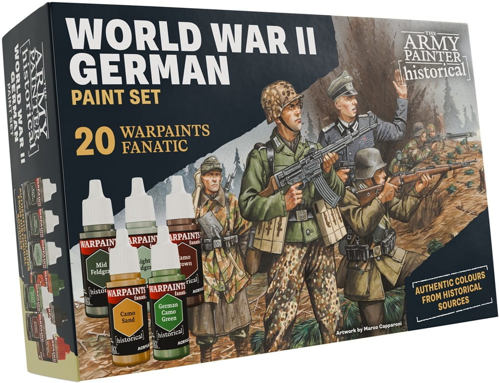 The Army Painter: Historical - World War II - German Paint Set