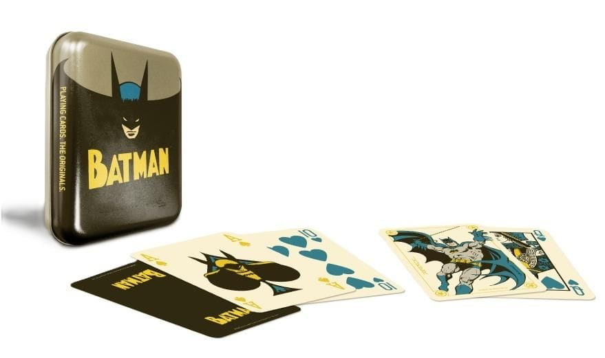 Batman playing cards - tin box