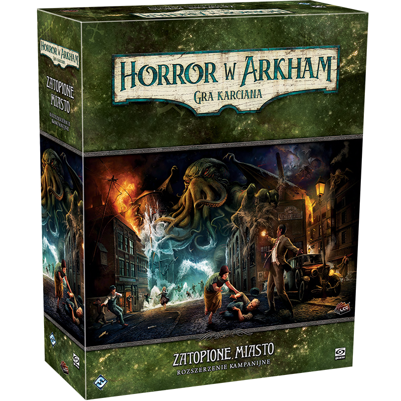 Horror w Arkham: Gra karciana - Zatopione miasto - Rozszerzenie kampanijne