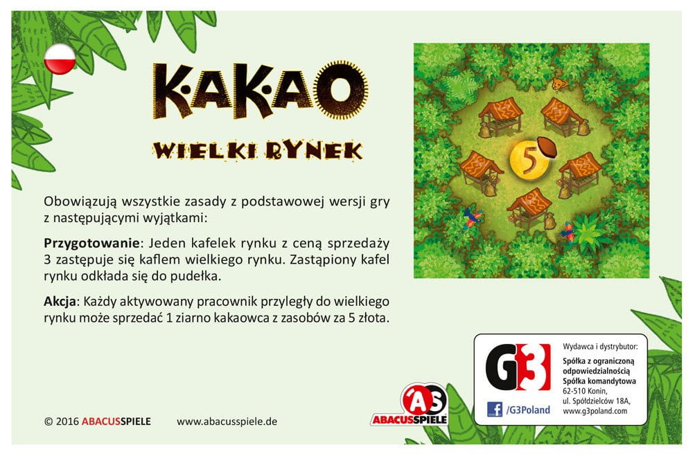 Kakao - dodatek. Wielki rynek (edycja międzynarodowa)