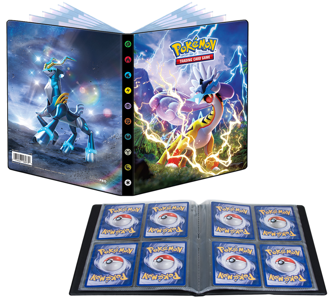 Pokémon TCG: Album Ultra Pro 4-Pocket - Scarlet & Violet - Temporal Forces