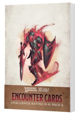Dungeons & Dragons RPG: Encounter Cards - Challenge Rating 0-6 pack 2