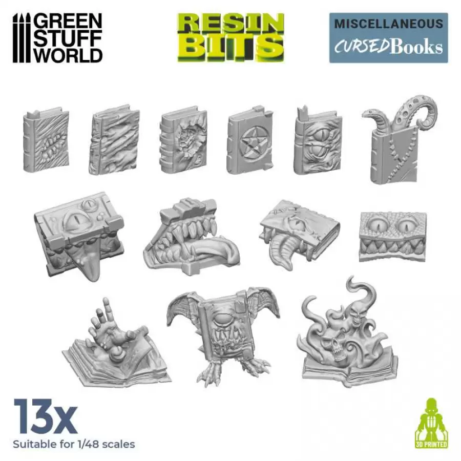 Green Stuff World: Dungeons & Fantasy - Przeklęte Księgi (13 elementów)