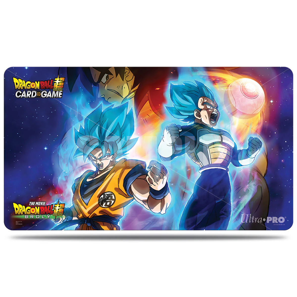 Ultra-Pro game mat - Dragon Ball Super - Vegeta, Goku and Broly