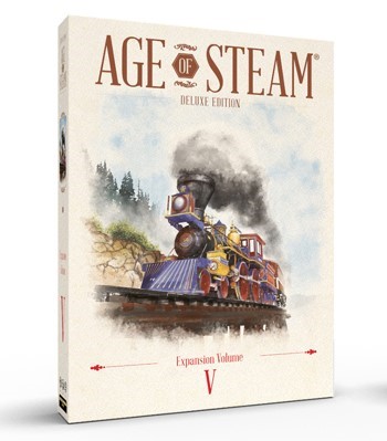 Age of Steam Deluxe: Expansion Volume V