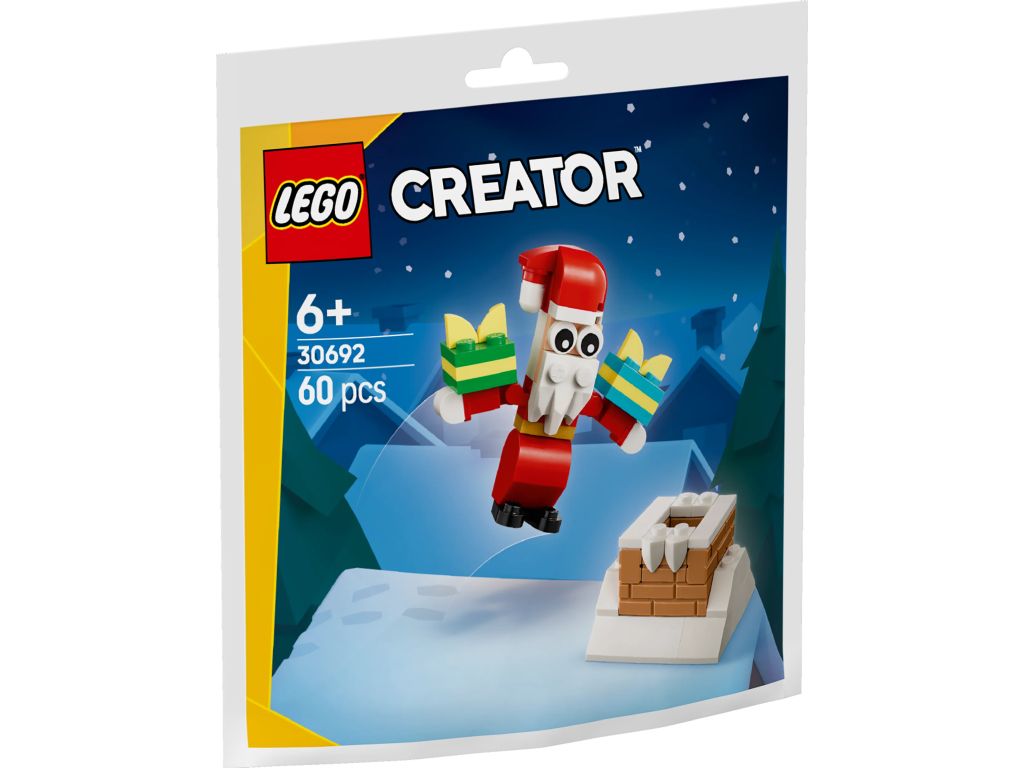 LEGO® Creator 30692 Święty Mikołaj i świąteczny komin