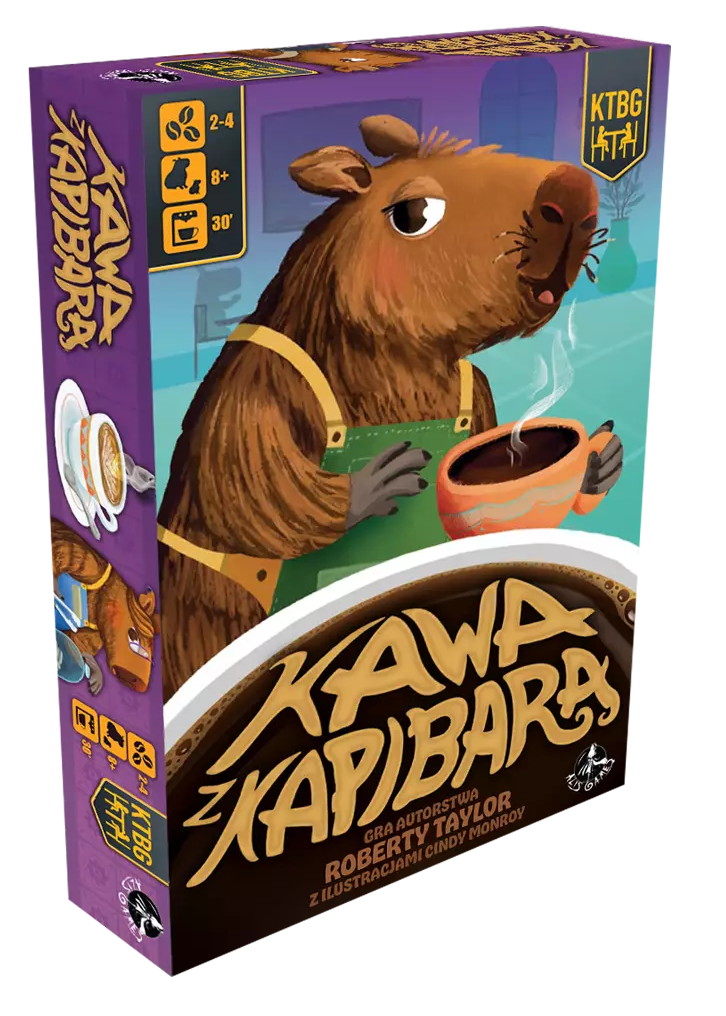 Kawa z kapibarą + minidodatek Wyposażenie