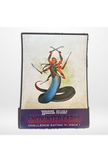 Dungeons & Dragons RPG: Encounter Cards - Challenge Rating 7+ pack 1