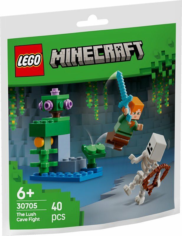 LEGO® Minecraft 30705 Walka w bujnej jaskini