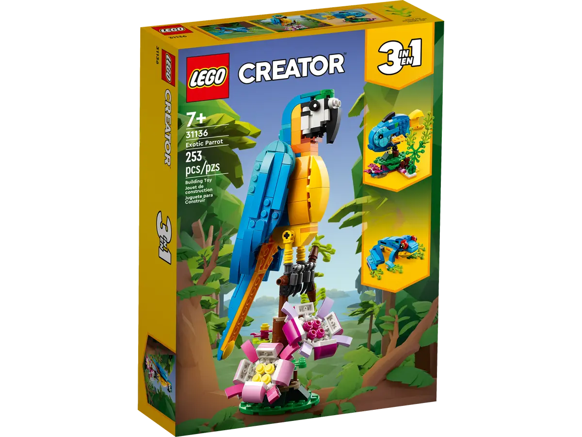 LEGO® Creator 31136 Egzotyczna papuga