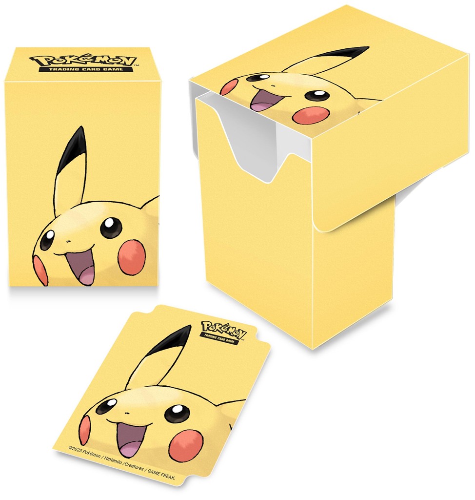 Pudełko na karty Ultra-Pro: Pokémon Full View Deck Box - Pikachu (2025)