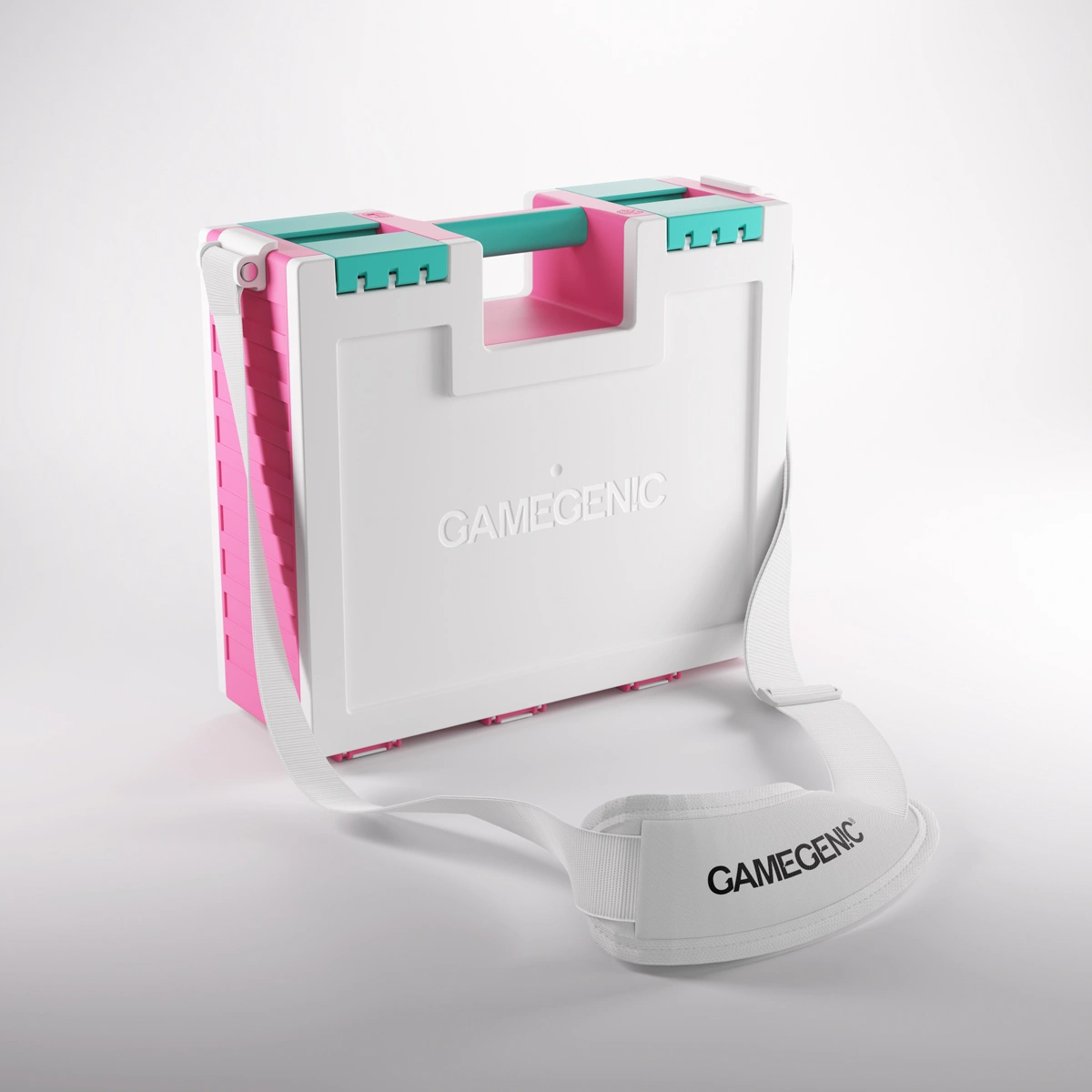 Gamegenic: Game Castle Case (Pink/White/Teal)