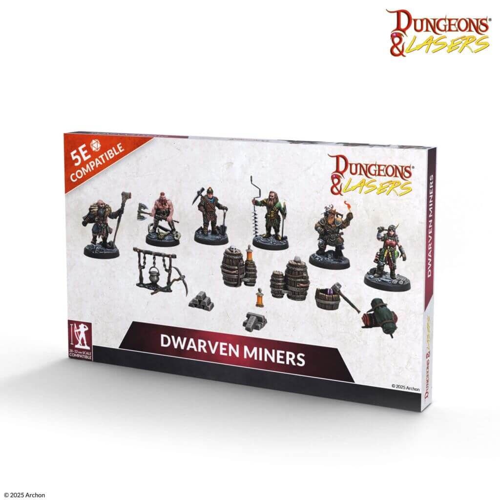 Dungeons & Lasers: Dwarven Miners