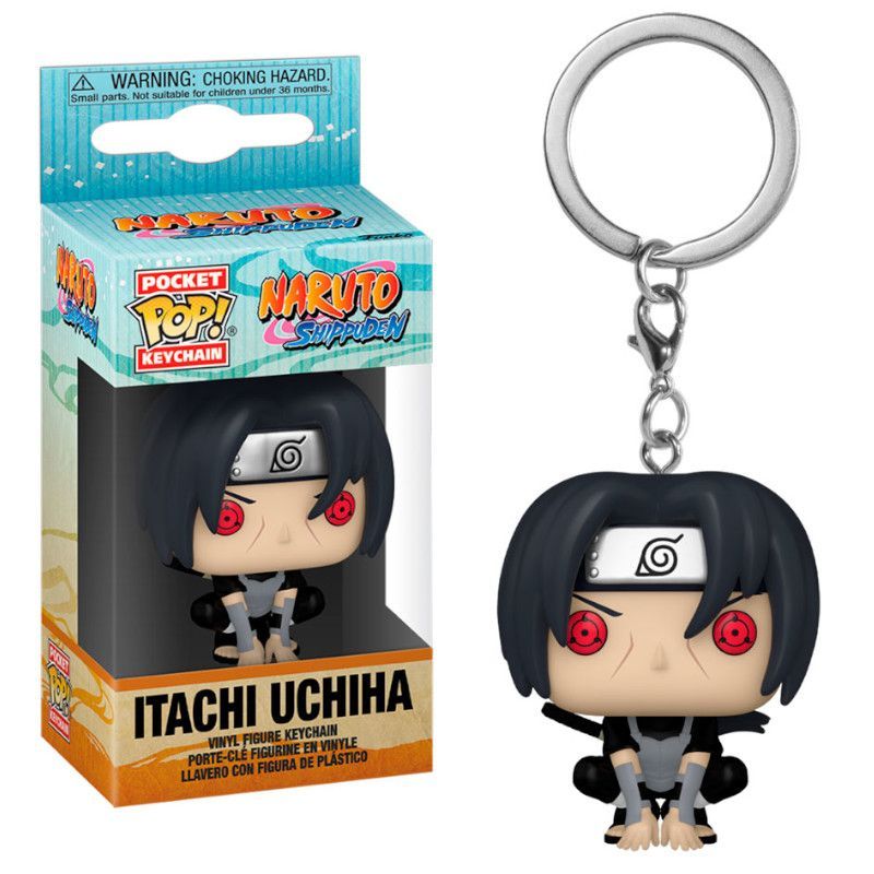 Funko POP Naruto: Keychain - Itachi Uchiha (Moonlit)