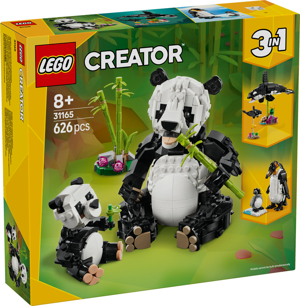 LEGO® Creator 31165 Dzikie zwierzęta: rodzina pand