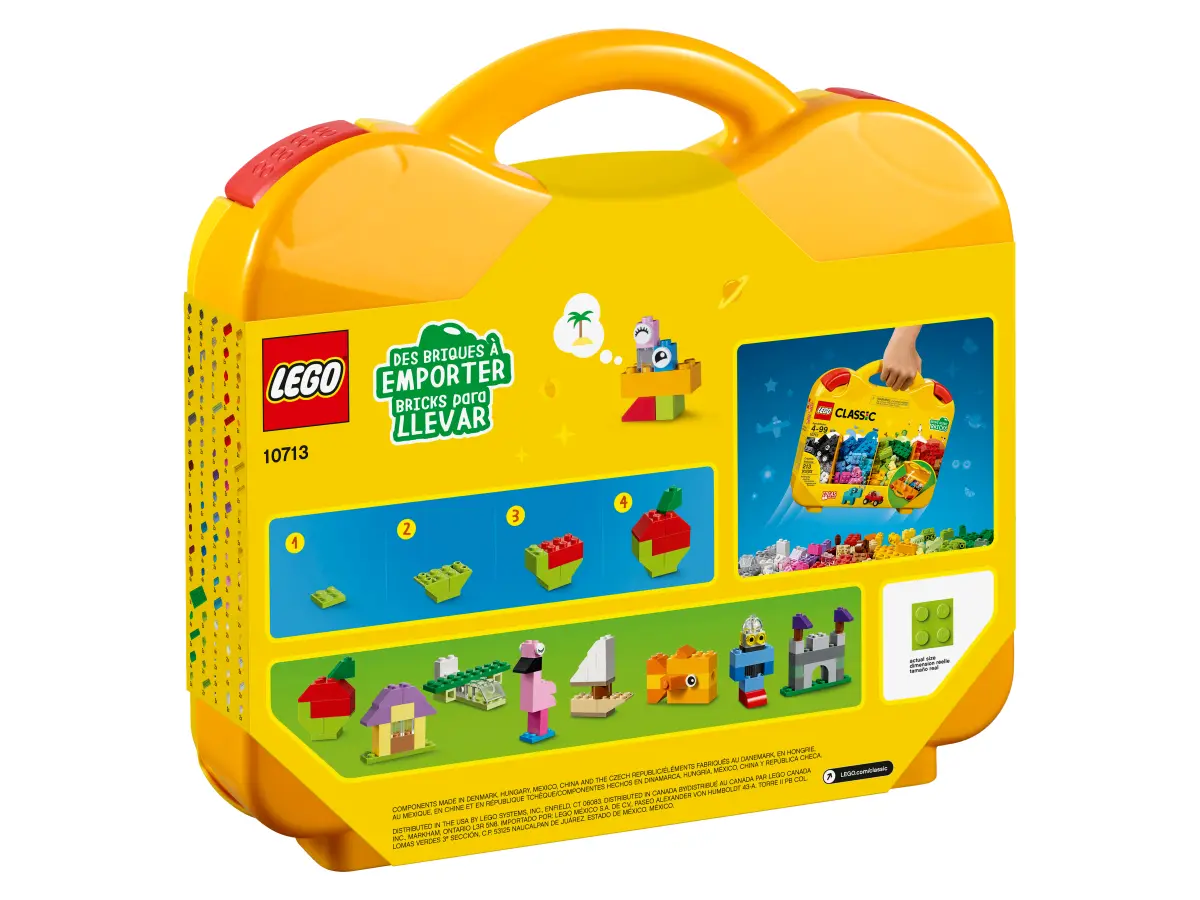 LEGO® Classic 10713 Kreatywna walizka