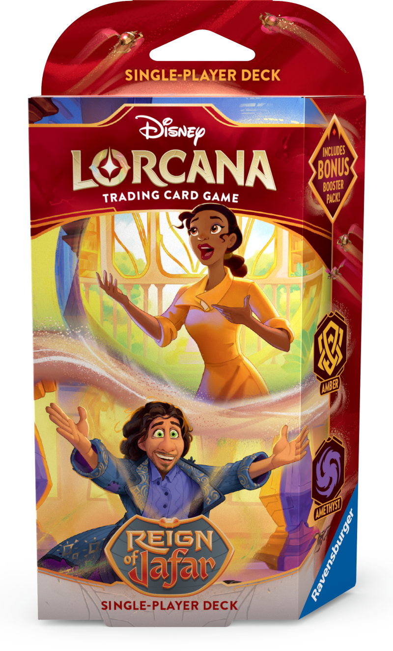 Disney Lorcana TCG: Reign of Jafar - Amber & Amethyst Starter Deck