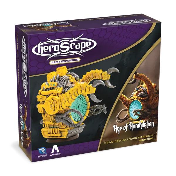 Heroscape: Rising Tide – Hellforge Mandukor Army Expansion