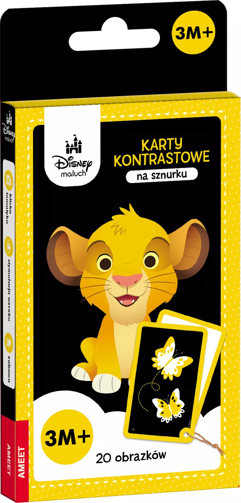 Disney Maluch. Karty kontrastowe I (3m+)