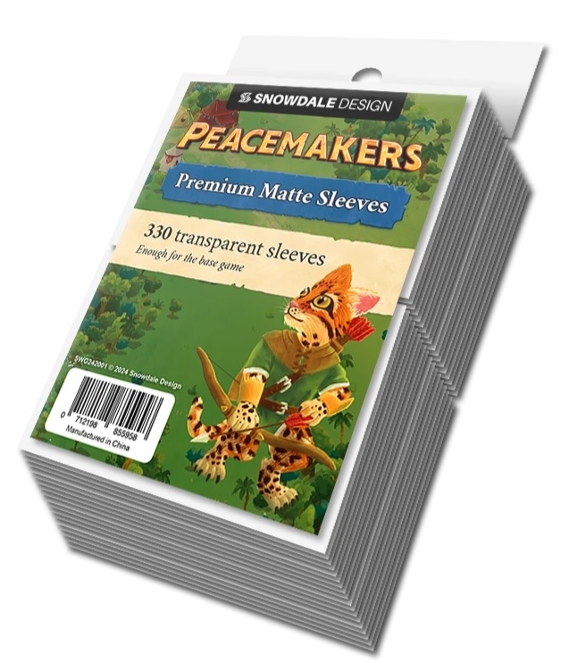 Card sleeves Snowdale - Peacemakers: Horrors of War - Premium Matte 56x87mm (330 pcs)