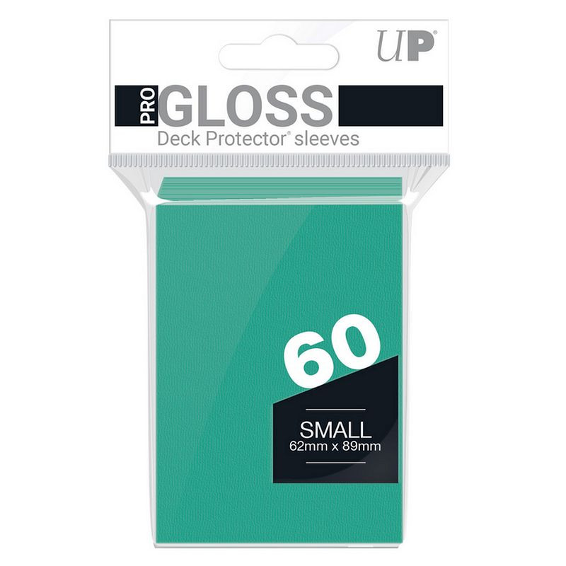 Koszulki na karty Ultra-Pro Pro-Gloss Small 62x89 mm 60 sztuk (Aqua)